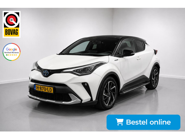Toyota C-HR 2.0 Hybrid SPORT |Side skirts|Sportstoelen|Parelmoer Two-Tone| Keyless|Navi|Camera|CarPlay|JBL-Sound|Dode hoek